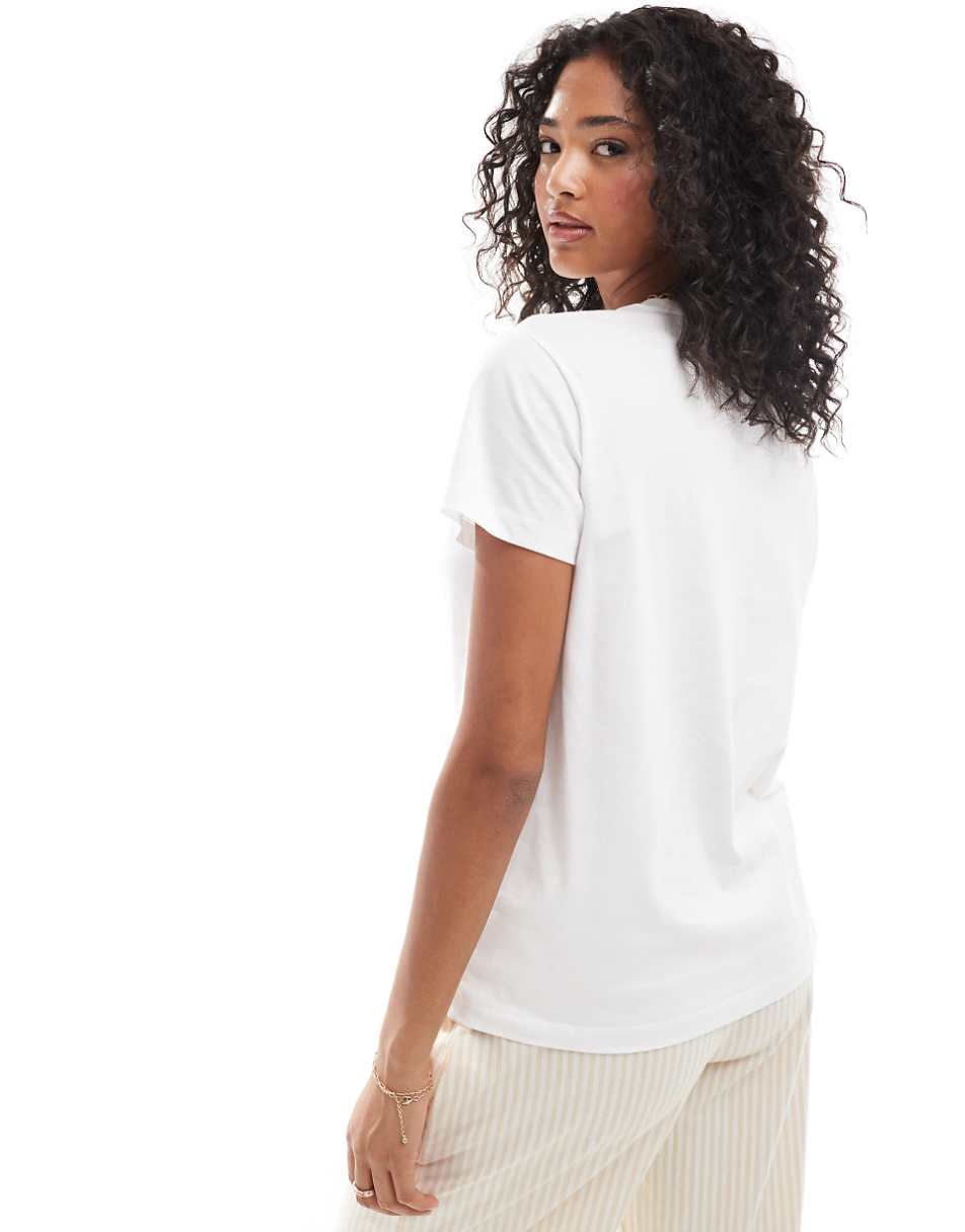 ASOS DESIGN ultimate t-shirt with crew neck in cotton blend in white - WHITE
