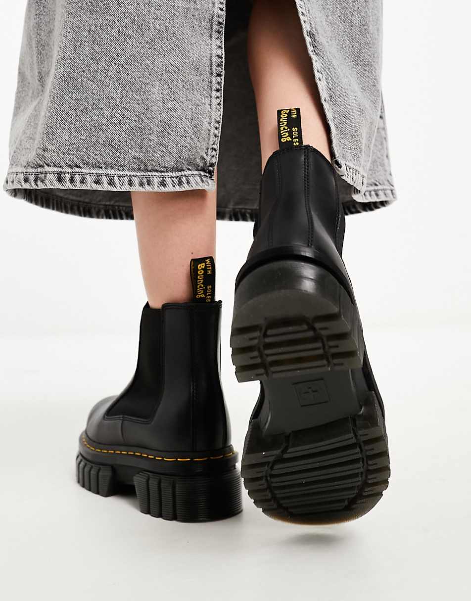 Dr Martens Audrick Chelsea chunky flat Chelsea boots in black