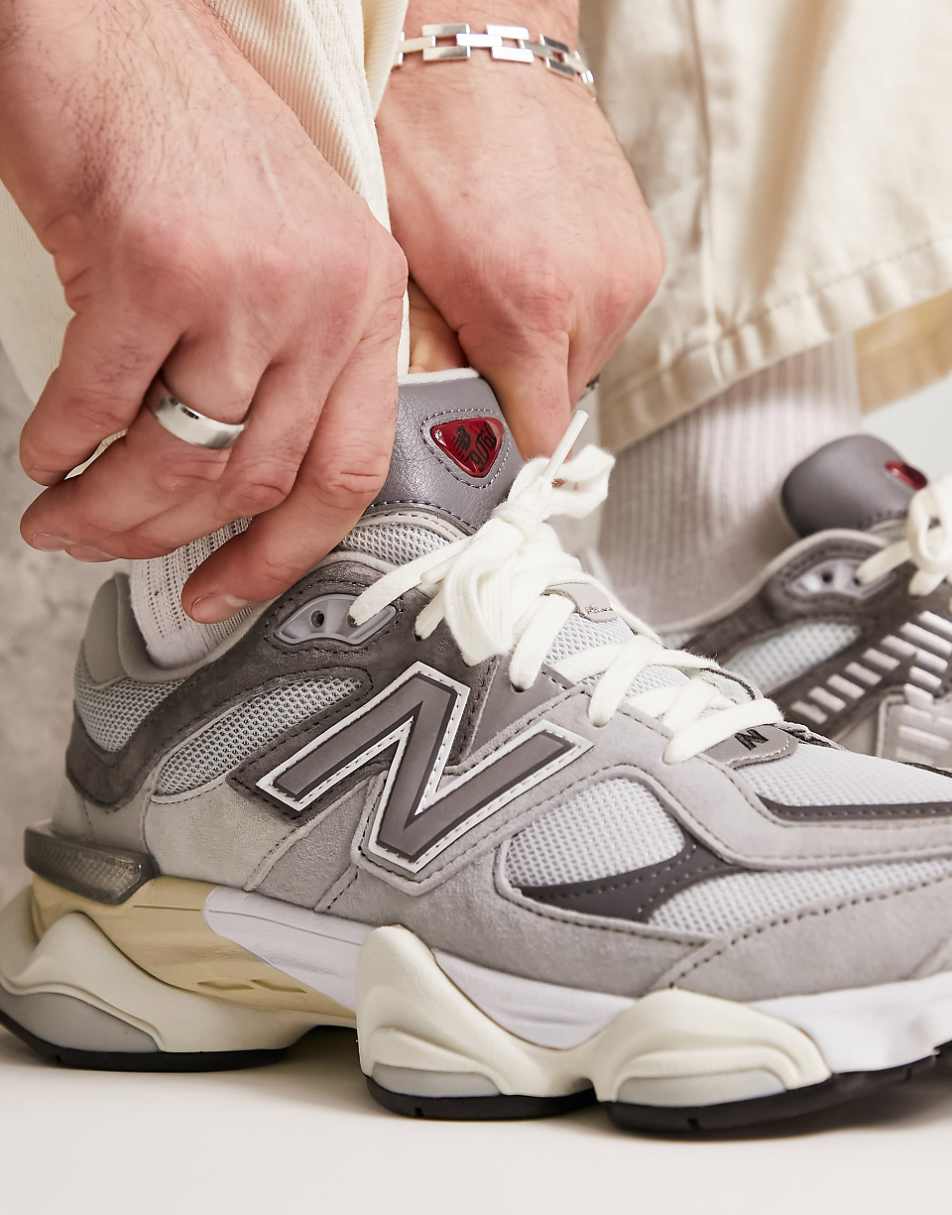 New Balance 9060 sneakers in gray multi