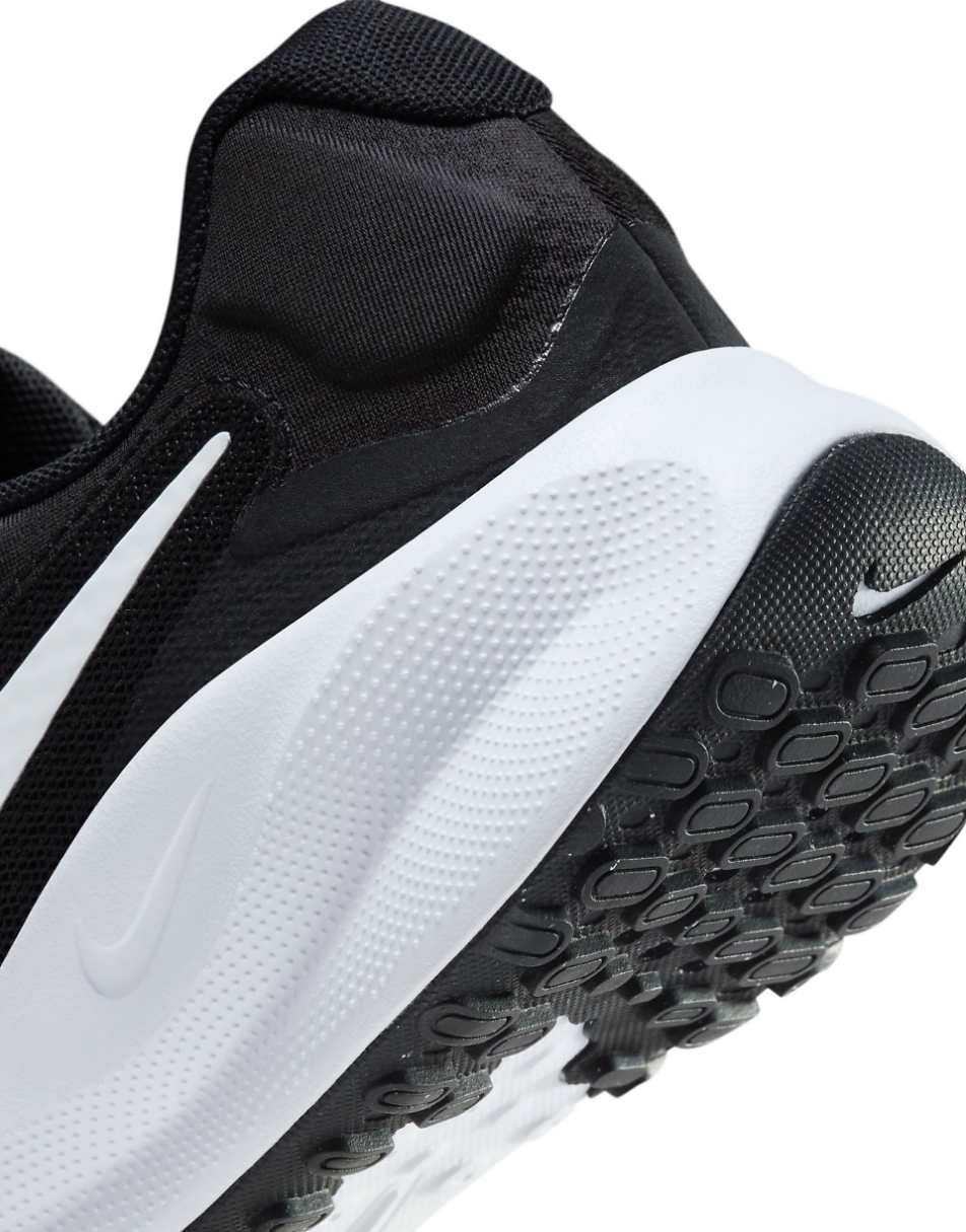 Nike Running Revolution run sneakers in black