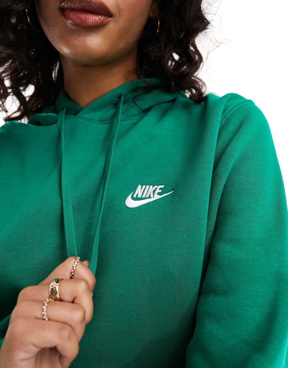 Nike Club hoodie in green