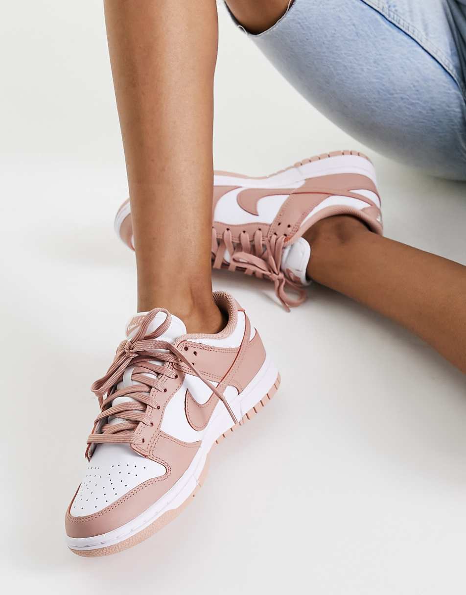 Nike Dunk Low sneakers in rose pink
