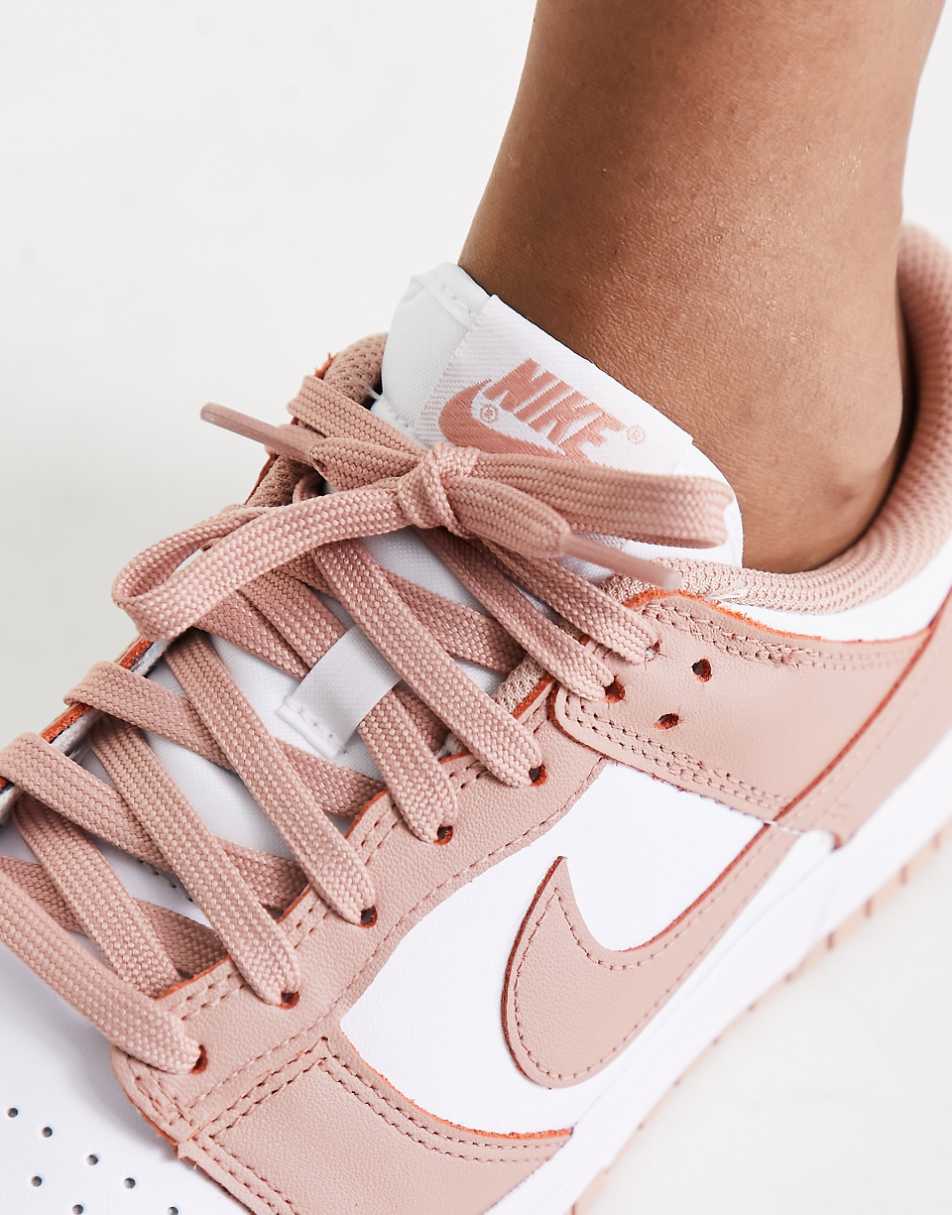 Nike Dunk Low sneakers in rose pink