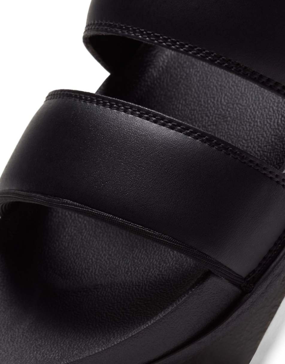 Nike Offcourt Duo slides in black