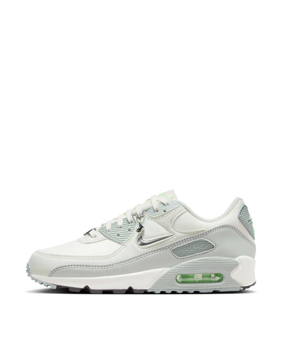 Nike Air Max 90 sneakers with metallic detail