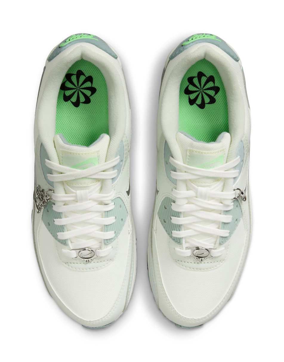 Nike Air Max 90 sneakers with metallic detail
