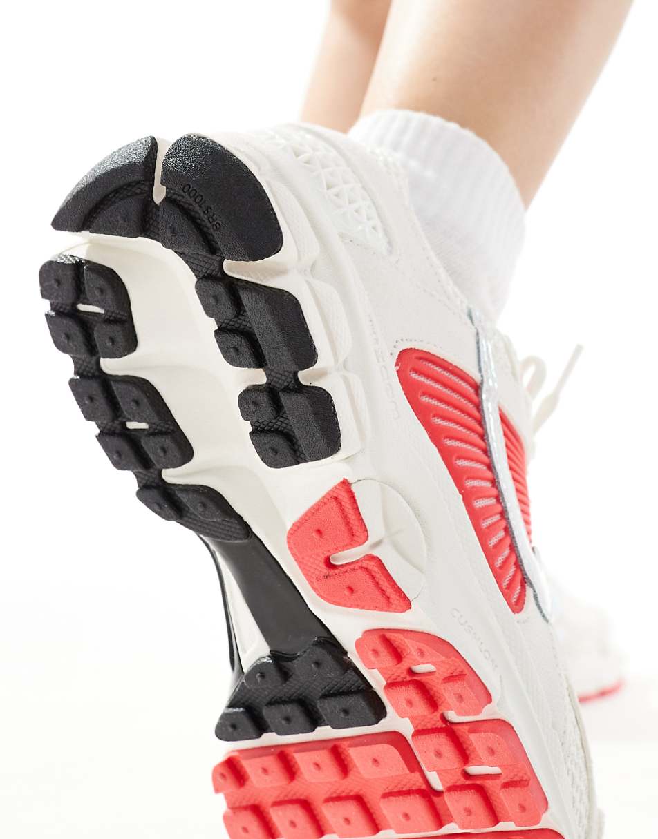 Nike Zoom Vomero 5 sneakers in red and pink