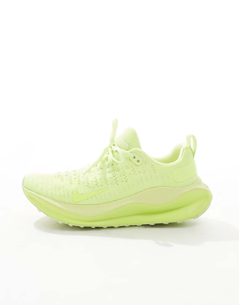 Nike Running Infinity Run sneakers in lime green