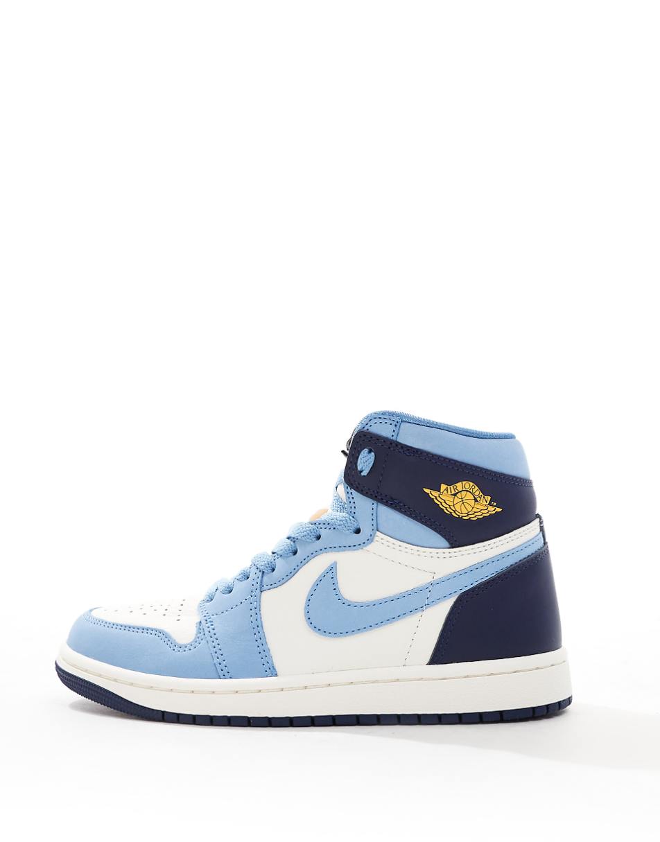 Nike Air Jordan 1 high sneakers in blue