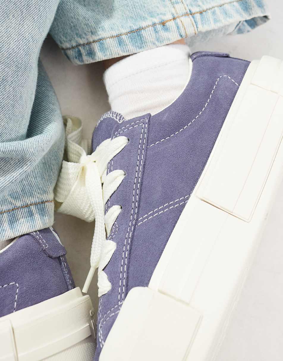 Converse Chuck Taylor All Star Cruise suede sneakers in lilac