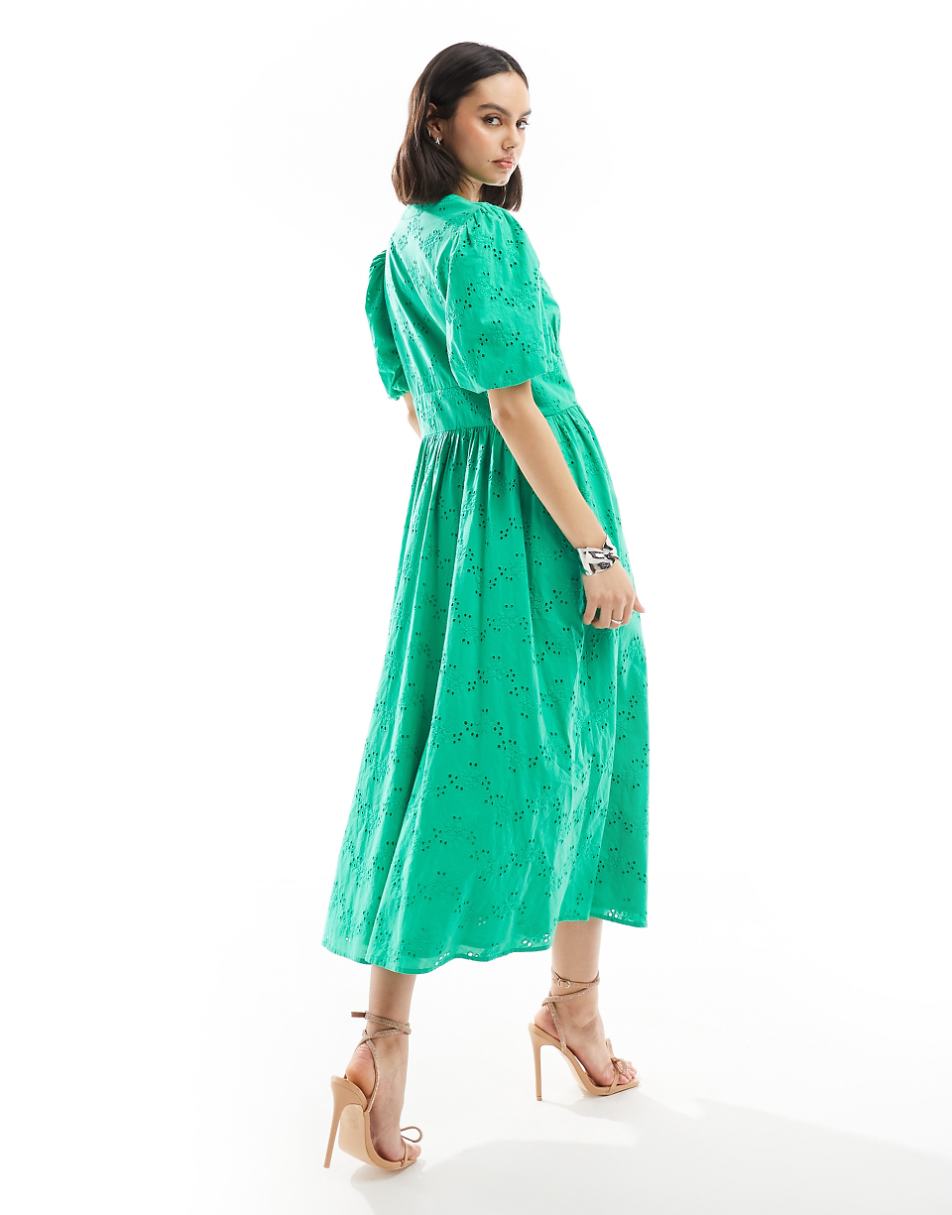 Nobody's Child Starlight midaxi dress in green