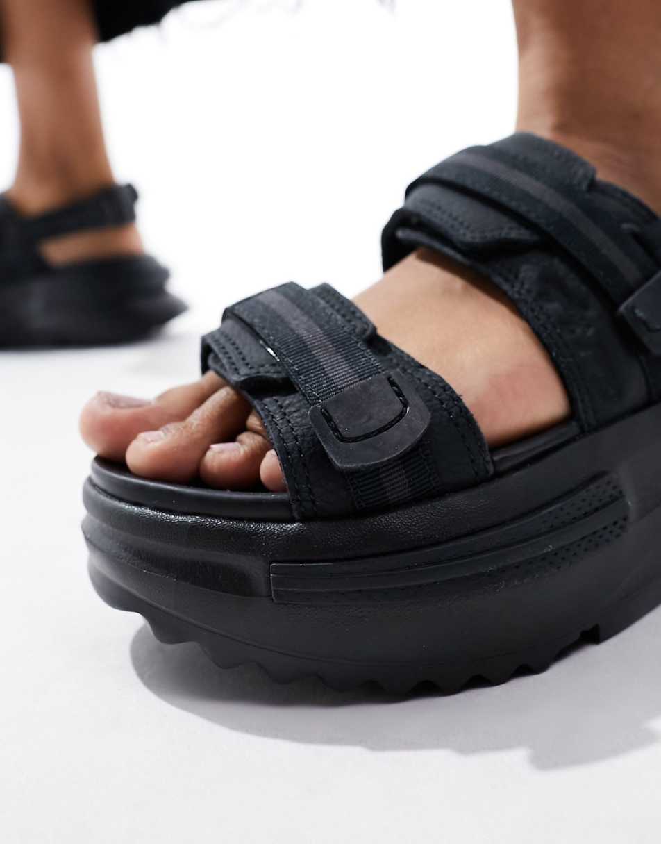 Converse Run Star Utility sandals in black