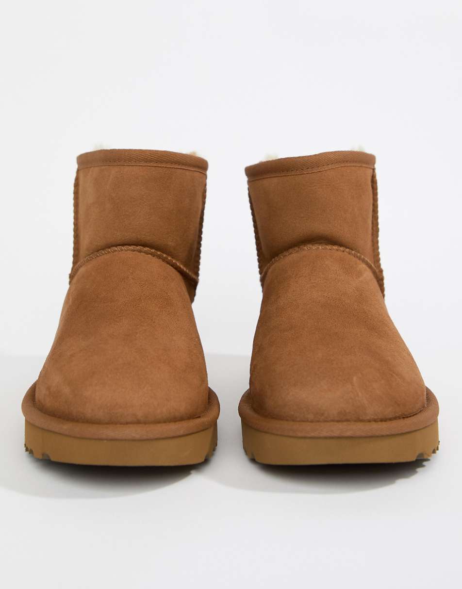 UGG Classic Mini II ankle boots in chestnut