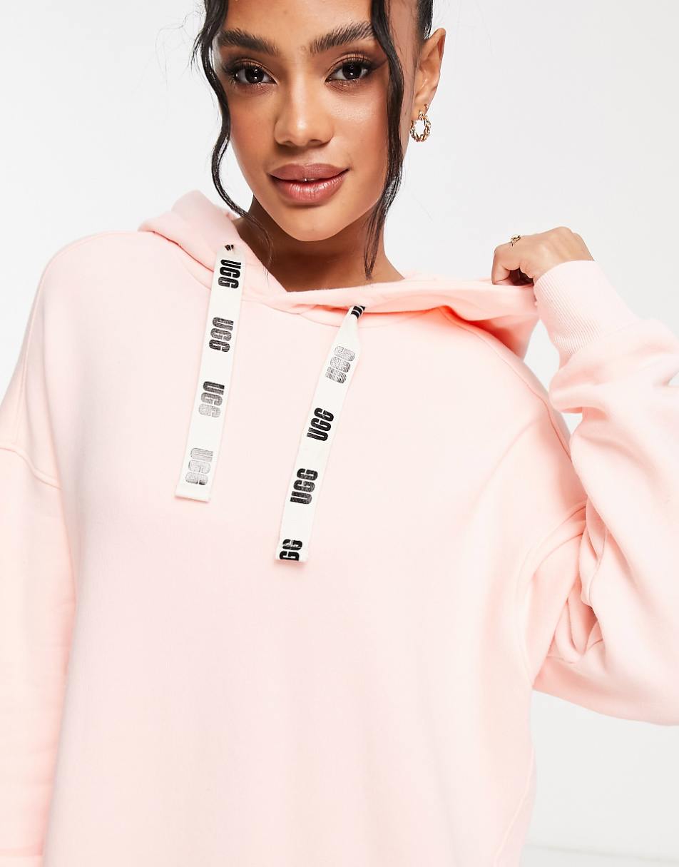 UGG Aderyn hoodie dress in pink