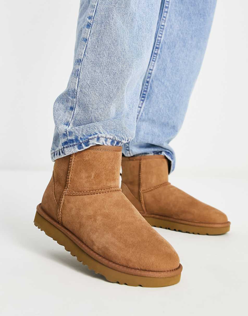 UGG classic mini ii boots in chestnut