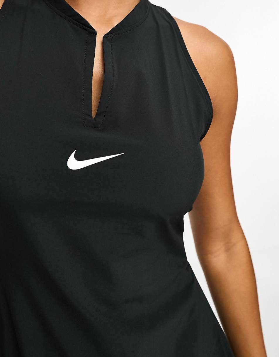 Nike Tennis Dri-Fit Club dress in black