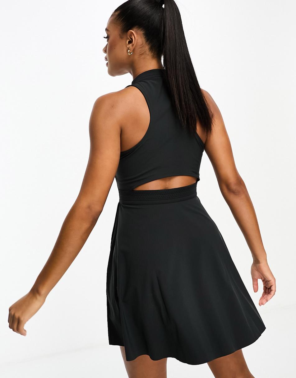 Nike Tennis Dri-Fit Club dress in black