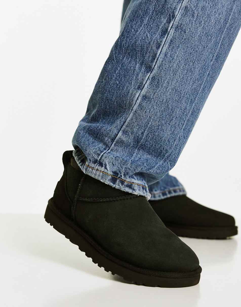 UGG Classic Ultra Mini boots in black