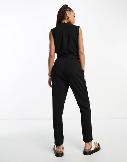 JDY tailored jumpsuit in black