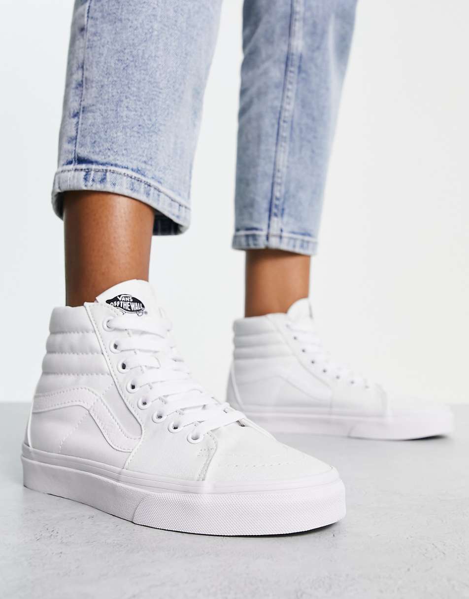 Vans Sk8-Hi sneakers in white