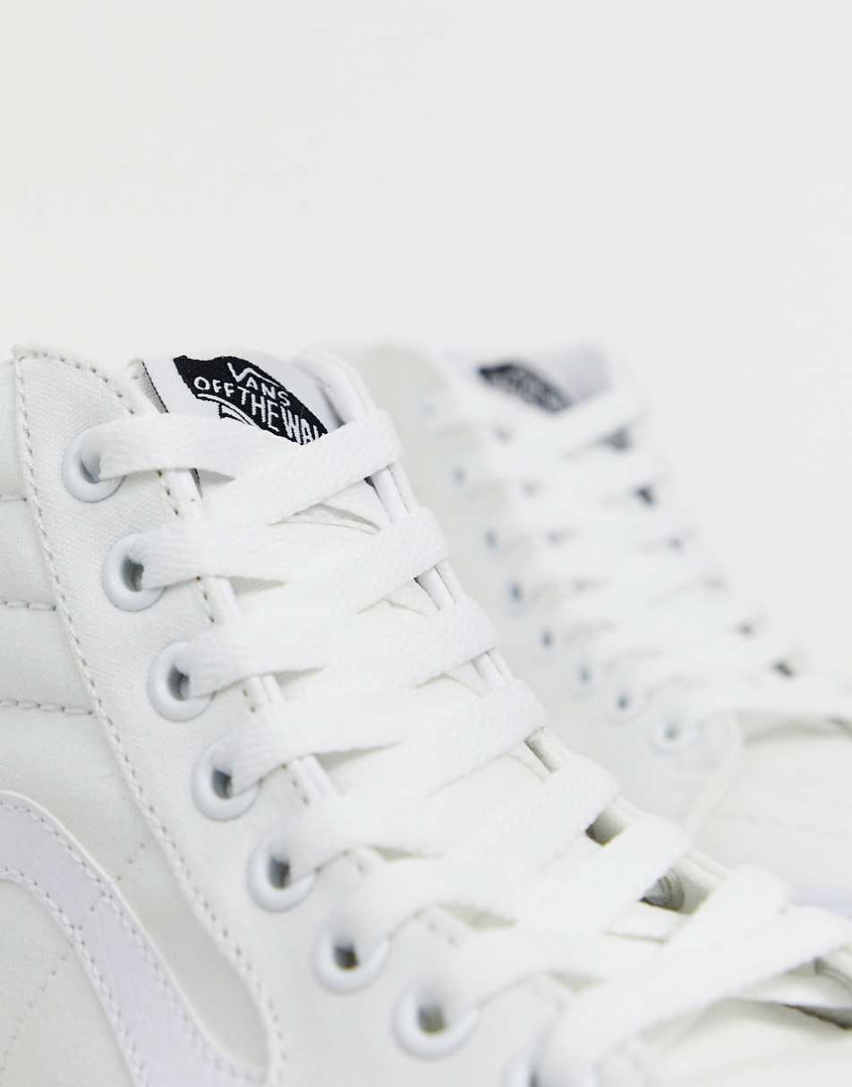 Vans Sk8-Hi sneakers in white