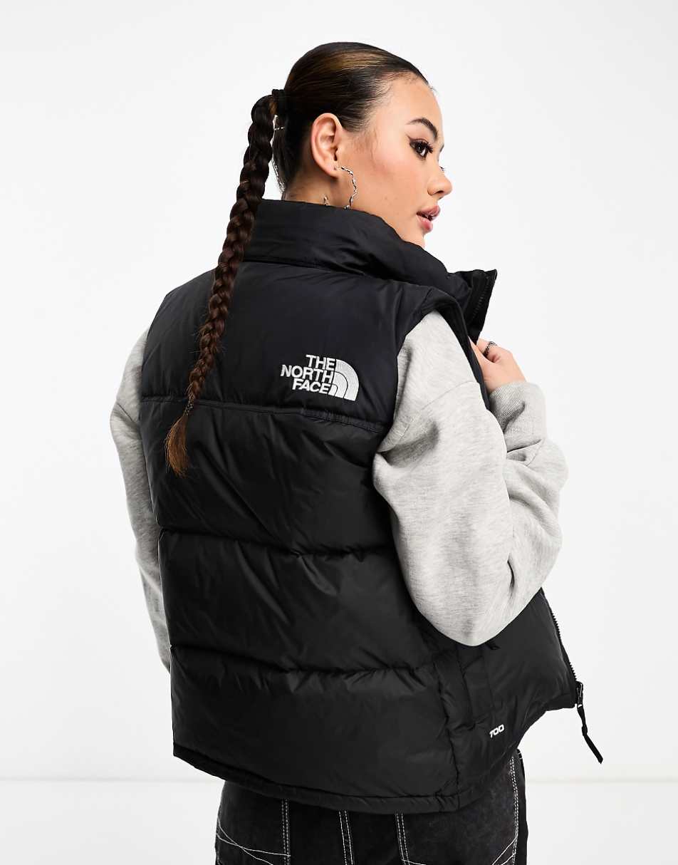 The North Face 1996 Retro Nuptse down puffer vest in black