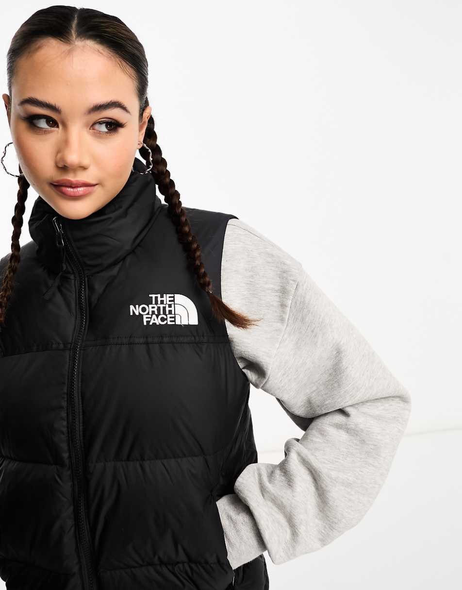 The North Face 1996 Retro Nuptse down puffer vest in black