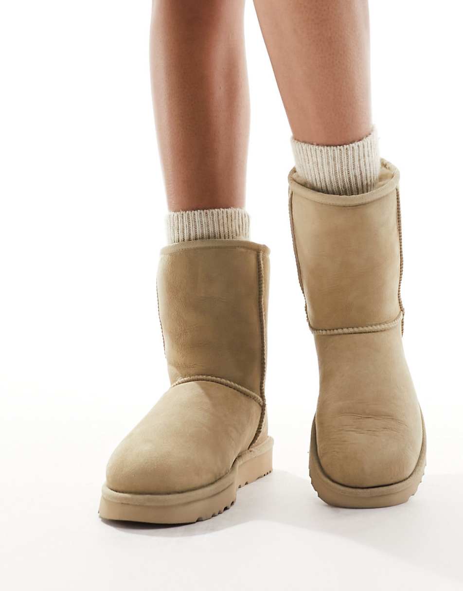 UGG Classic short II boots in stone