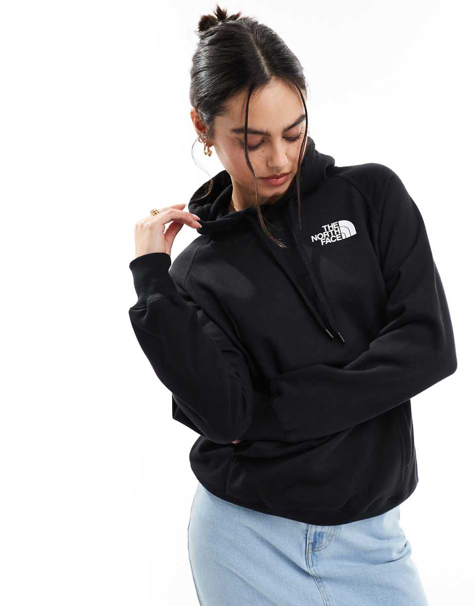 The North Face NSE Box hoodie in black