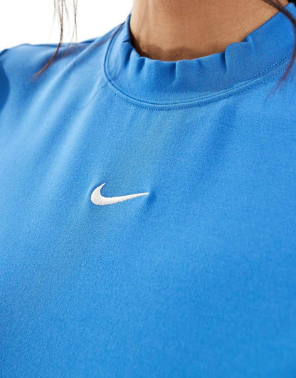 Nike Essential midi dress in blue