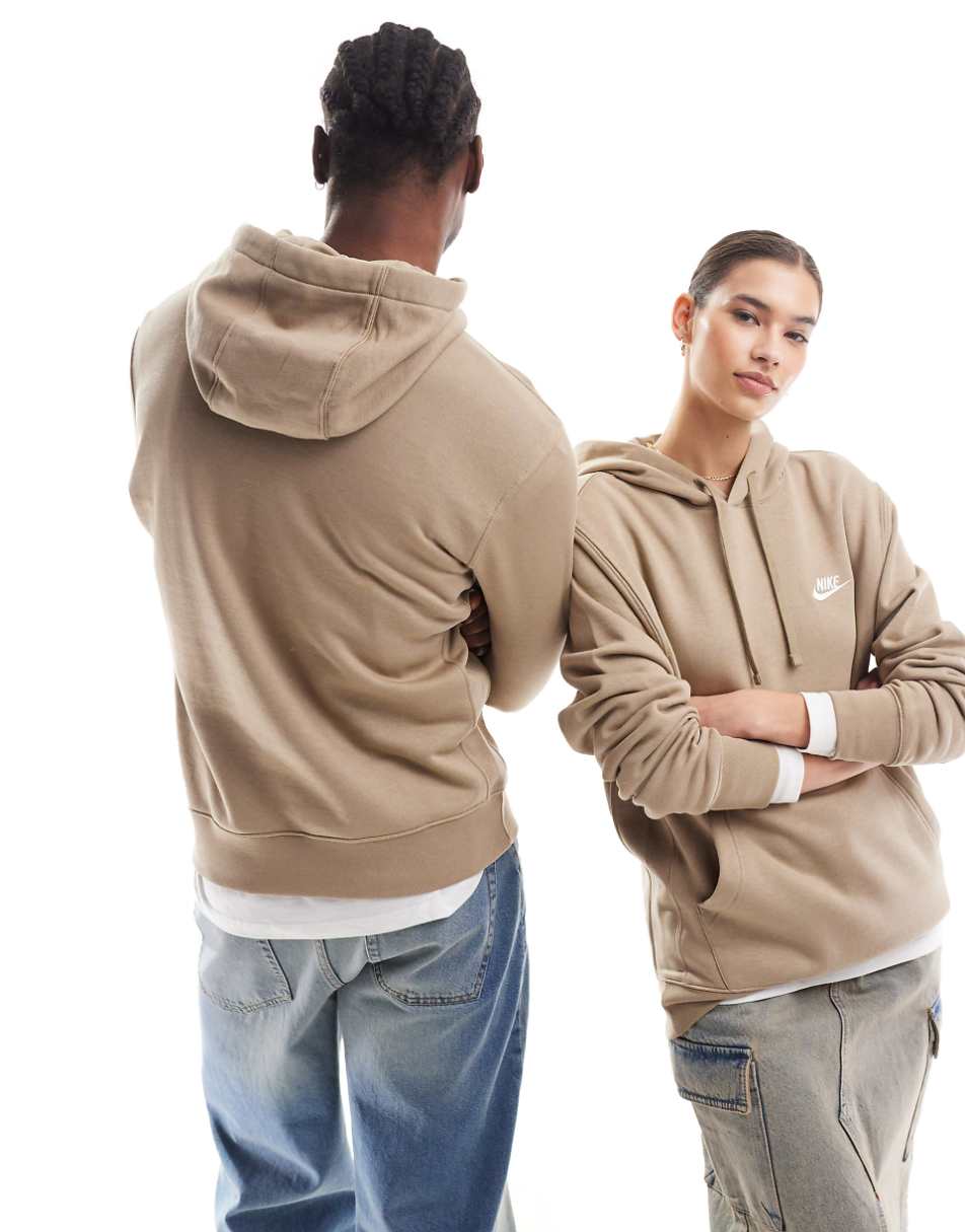 Nike Club Unisex hoodie in beige