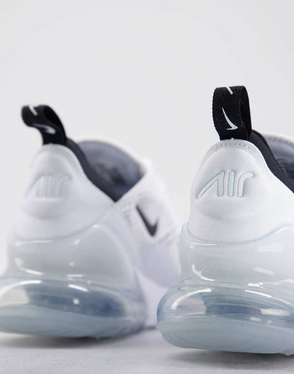 Nike Air Max 270 sneakers in white and black