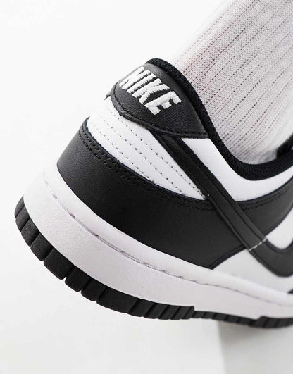 Nike Dunk Low panda sneakers in black and white