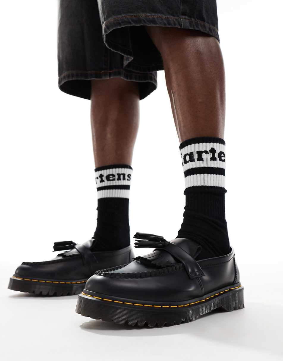 Dr Martens Adrian Bex loafers in black leather