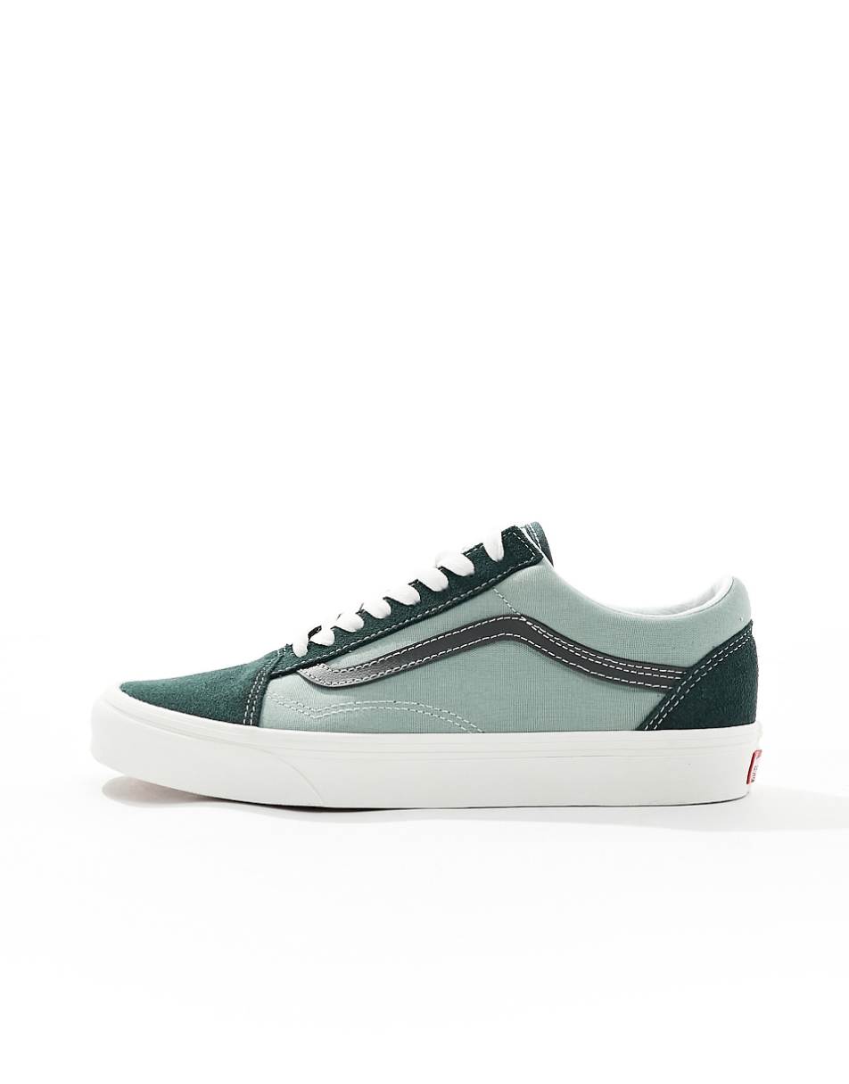 Vans Old Skool sneakers in earth tone green