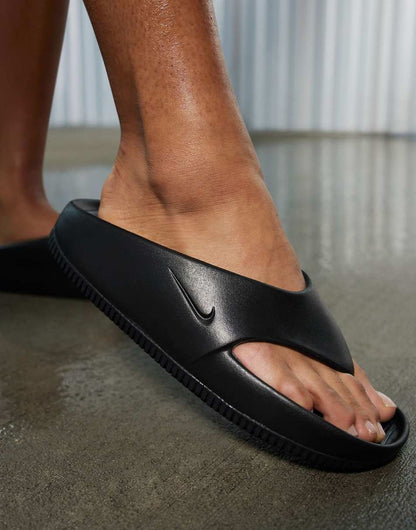 Nike Calm flip flops in black