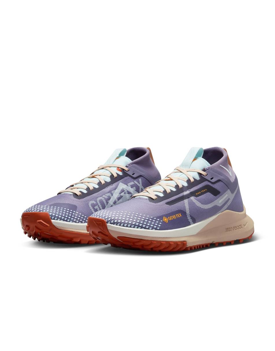 Nike Running Pegasus Trail 4 GTX sneakers in daybreak purple