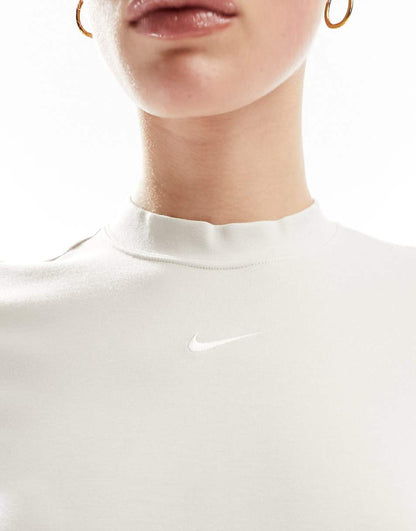 Nike Essentials midi dress in cream