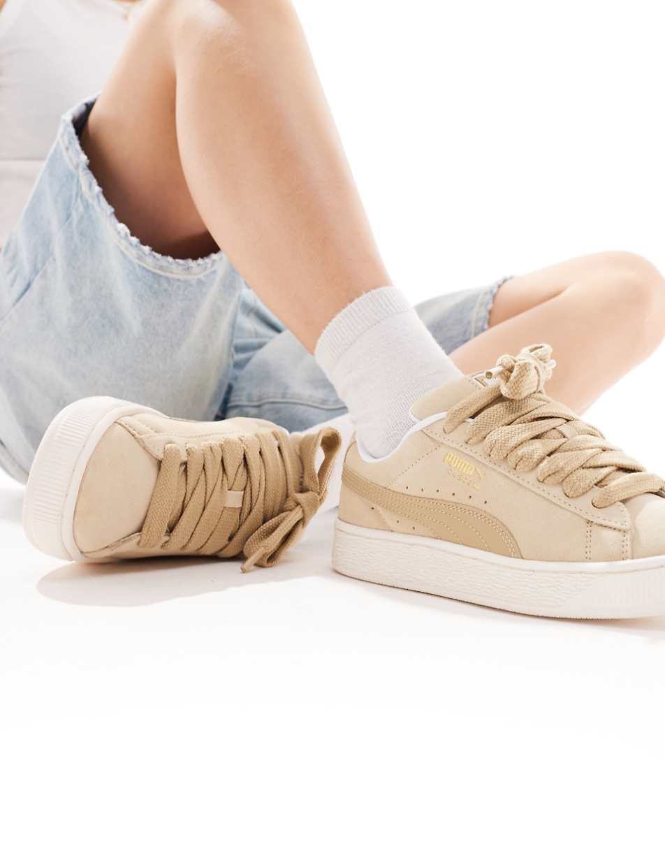 PUMA Suede XL sneakers in beige