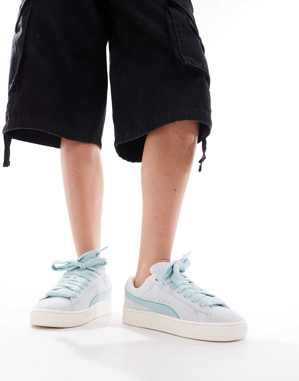 PUMA Suede XL sneakers in light blue