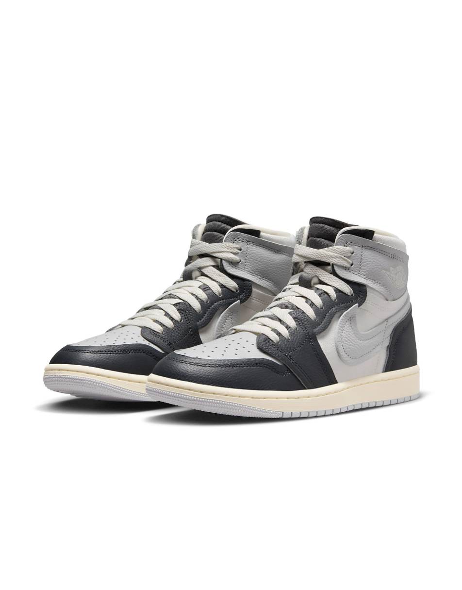 Air Jordan 1 High Method Make sneakers in white and gray