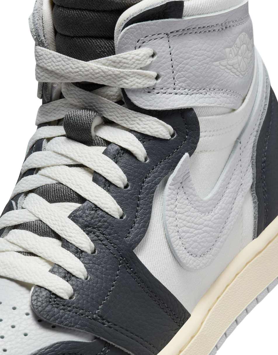 Air Jordan 1 High Method Make sneakers in white and gray