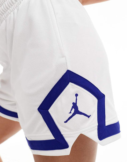 Nike Jordan Sport 4 inch diamond shorts in white