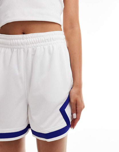 Nike Jordan Sport 4 inch diamond shorts in white