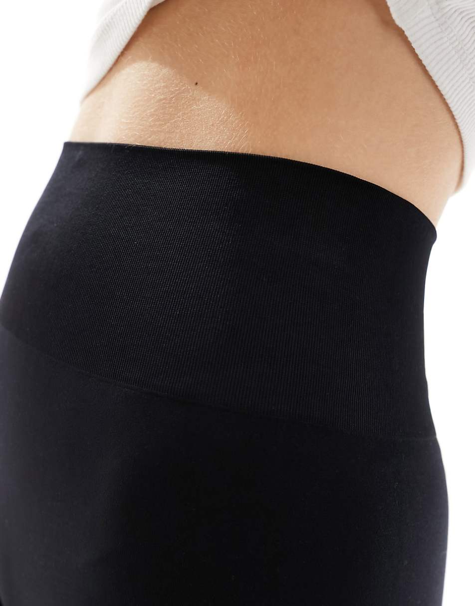 Miss Selfridge seamless high waist legging in black