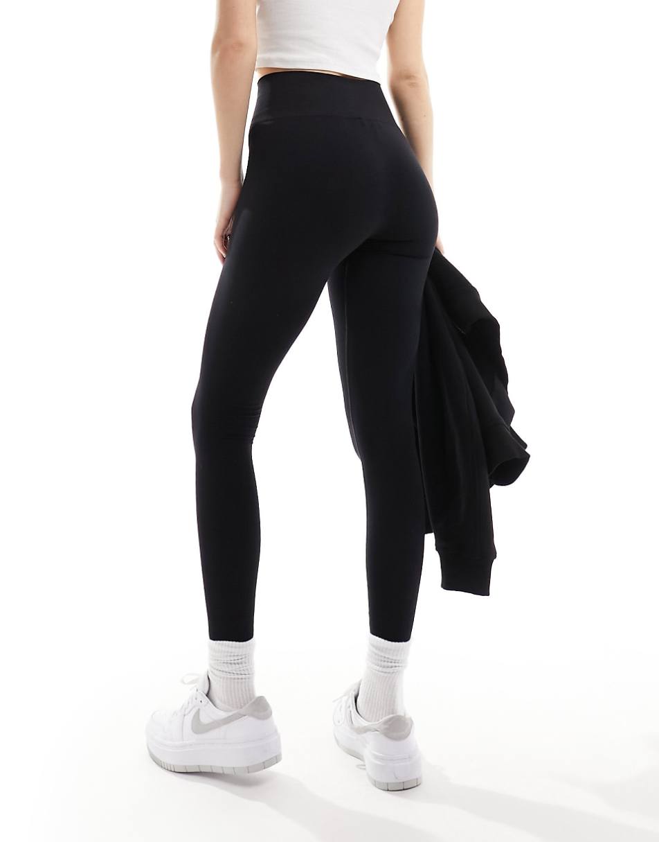 Miss Selfridge seamless high waist legging in black