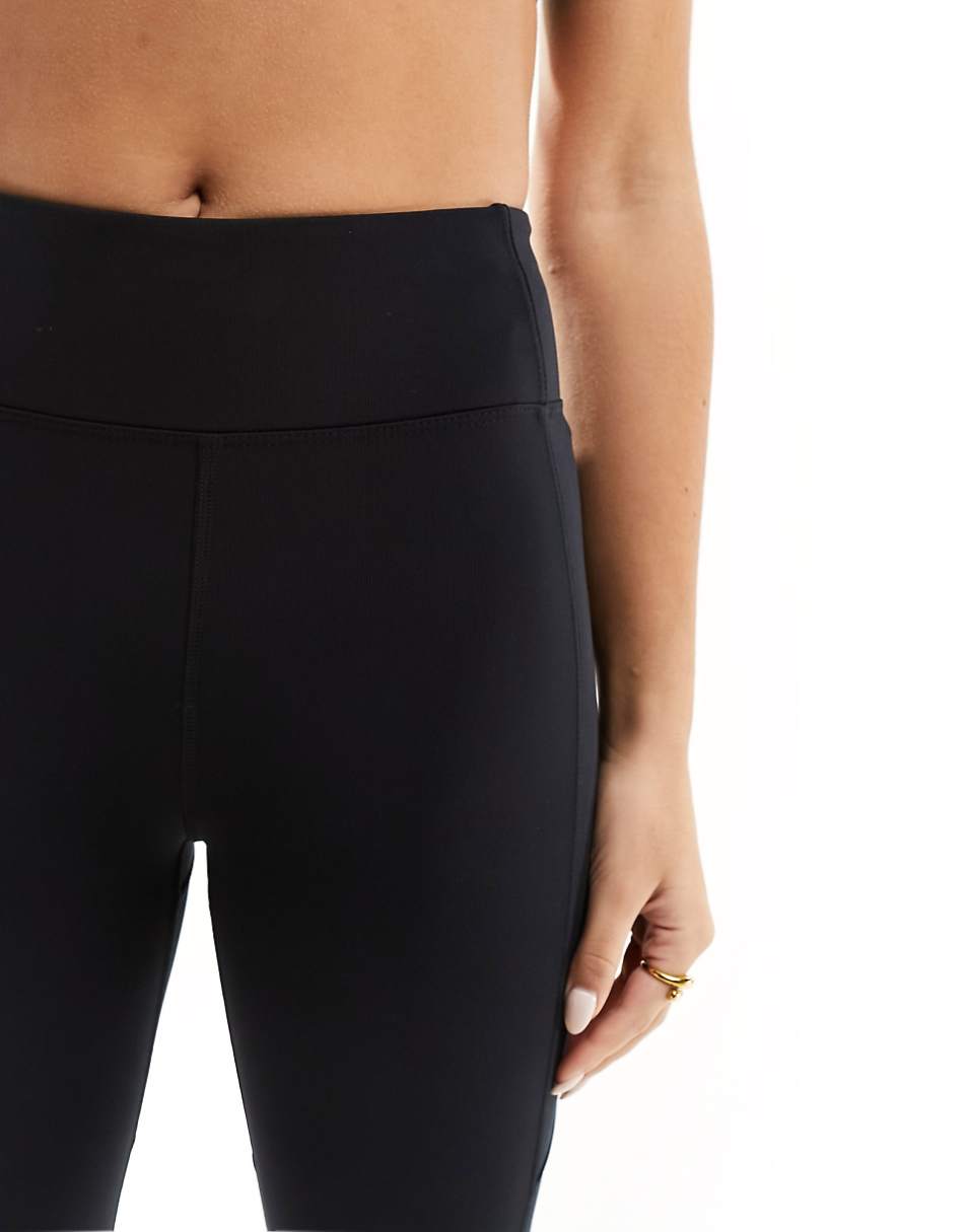 ASOS 4505 Icon booty sculpt high rise gym leggings in black