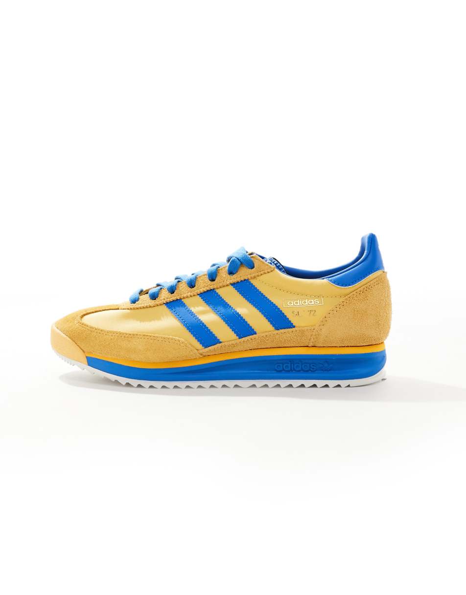 adidas Originals SL72 Retro Sport sneakers in yellow and blue