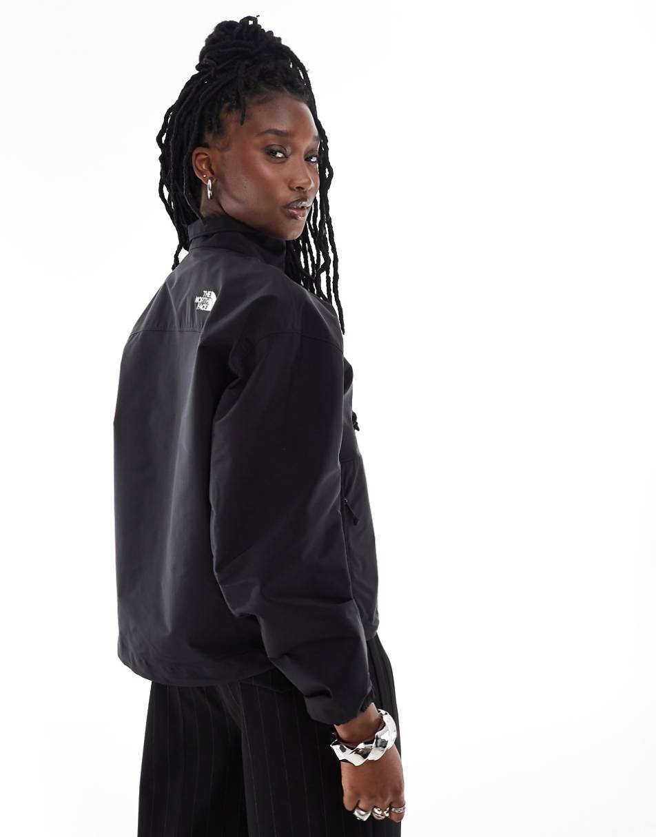 The North Face Easy Wind track jacket in black