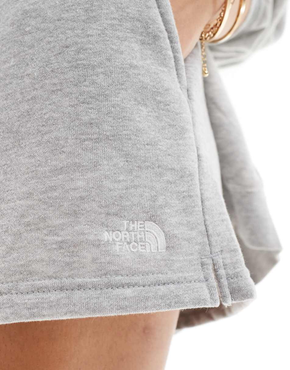 The North Face core shorts in light gray